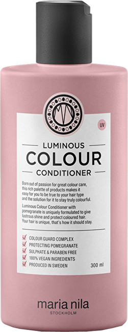 Maria Nila Rozjasňujúci a posilňujúci kondicionér pre farbené vlasy bez sulfátov a parabénov Luminous Colour (Conditioner) 100 ml