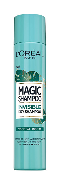 L´Oréal Paris Suchý šampón pre objem vlasov Magic Shampoo (Invisible Dry Shampoo) 200 ml 01 Fresh Crush