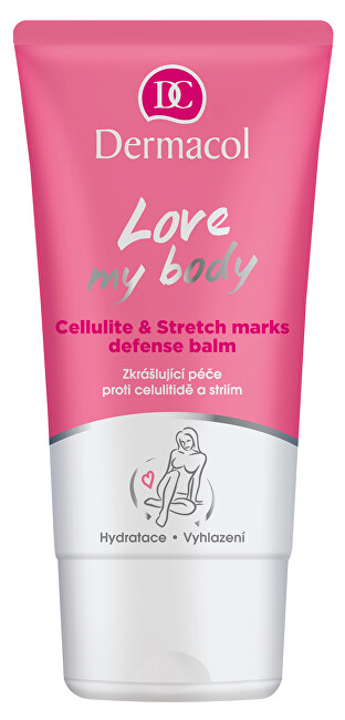 Dermacol Skrášľujúca starostlivosť proti celulitíde a striám Love My Body (Cellulite & Stretch Marks Defense Balm) 150 ml