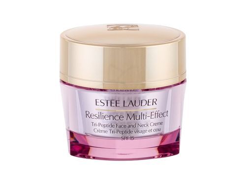 Estée Lauder Vyživujúci krém na tvár a dekolt pre suchú pleť SPF 15 Resilience Multi-Effect (Tri Peptide Face And Neck Creme) 50 ml