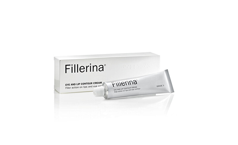 Fillerina Krém proti starnutiu pleti na kontúry očí a pier stupeň 1 (Eye And Lip Countour Cream) 15 ml