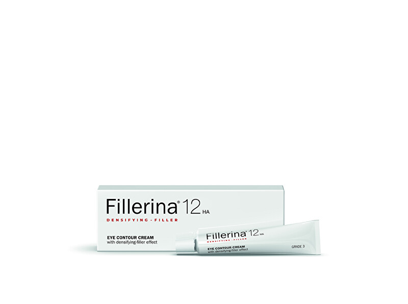 Fillerina Očný krém proti vráskam 12HA stupeň 3 (Eye Contour Cream) 15 ml