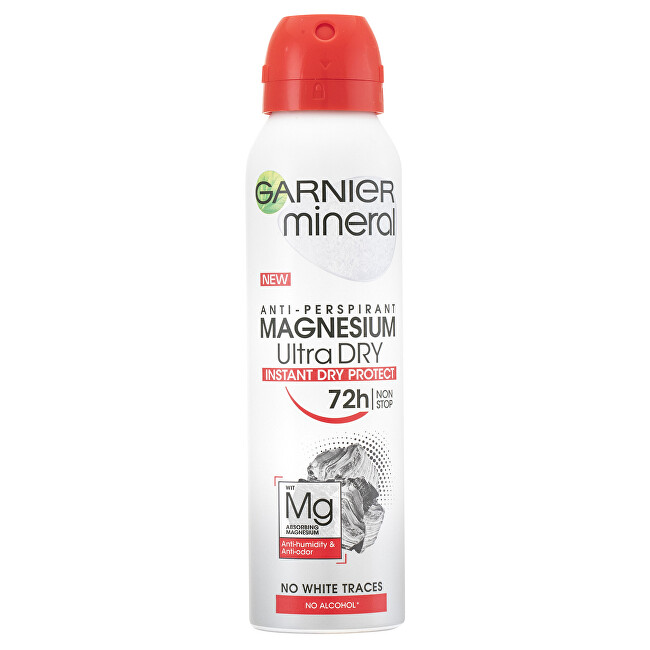 Garnier Antiperspirant v spreji pre ženy s magnéziom (Magnesium Ultra Dry) 150 ml