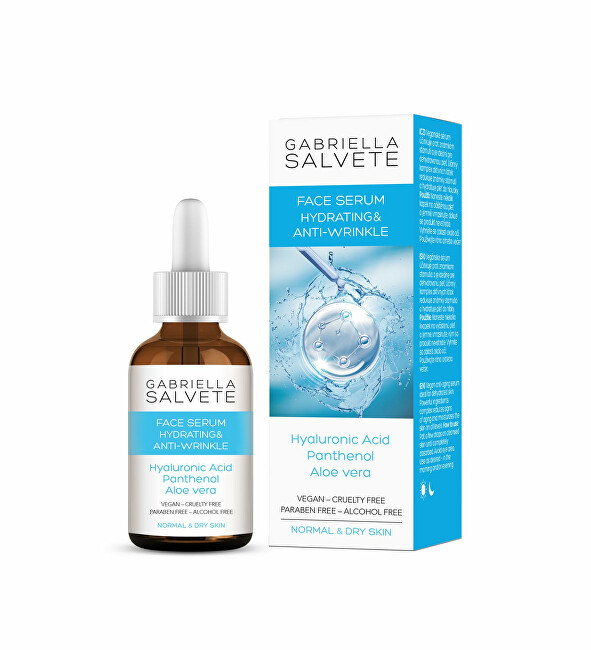 Gabriella Salvete Pleťové sérum Face Serum Hydrating & Anti-Wrinkle 30 ml