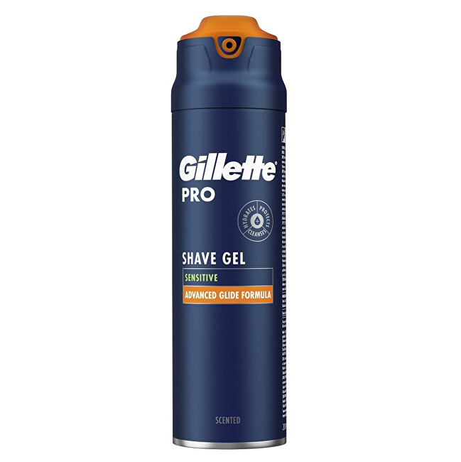 Gillette Gél na holenie pre citlivú pleť Sensitiv e (Shave Gel) 200 ml
