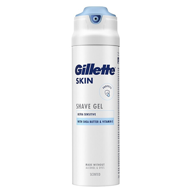 Gillette Gél na holenie pre citlivú pleť Ultra Sensitiv e (Shave Gel) 200 ml