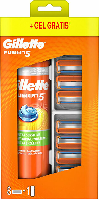 Gillette Súprava náhradných hlavíc Gillette Fusion