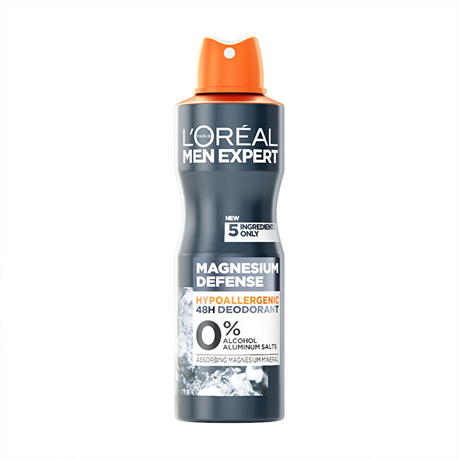 L´Oréal Paris Hypoalergénny deodorant v spreji L`Oréal Men Expert Magnesium Defense (Deodorant) 150 ml