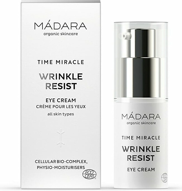 MÁDARA Očný krém Time Miracle (Wrinkle Resist Eye Cream) 15 ml