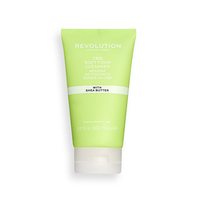 Revolution Skincare Čistiaca pleťová pena Revolution Skincare (CBD Soft Foam Cleanser) 150 ml