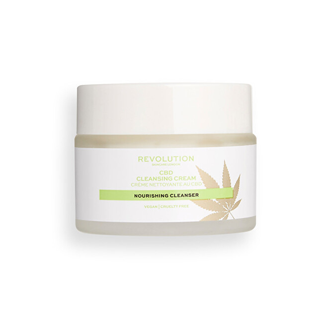 Revolution Skincare Pleťový čistiaci krém CBD Skincare (Nourishing Cleansing Cream) 50 ml