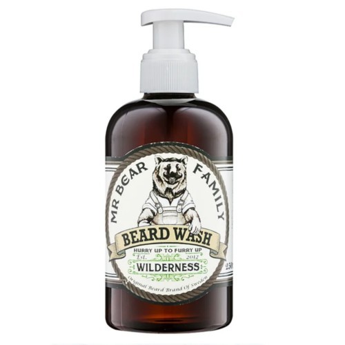 Mr. Bear Šampón na fúzy Wilderness (Beard Wash) 250 ml