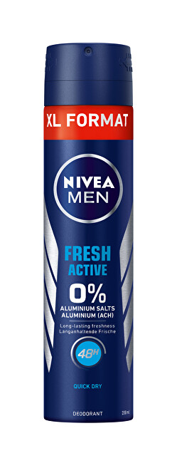 Nivea Dezodorant v spreji pre mužov Men Fresh Active 200 ml
