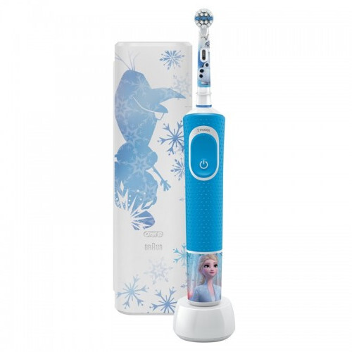 Oral B Elektrická zubná kefka pre deti Vitality D100 Kids Frozen s cestovným puzdrom