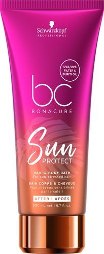 Schwarzkopf Professional Šampón pre vlasy a telo BC Bonacure Sun Protect ( Hair & Body Bath) 200 ml