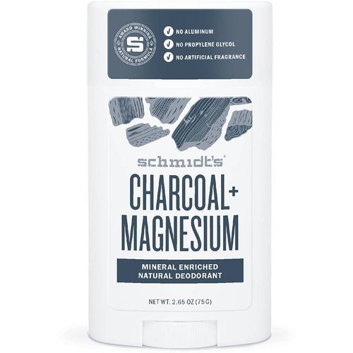 Schmidt´s Tuhý dezodorant drevené uhlie   horčík (Signature Active C harcoal   Magnesium Deo Stick) 58 ml