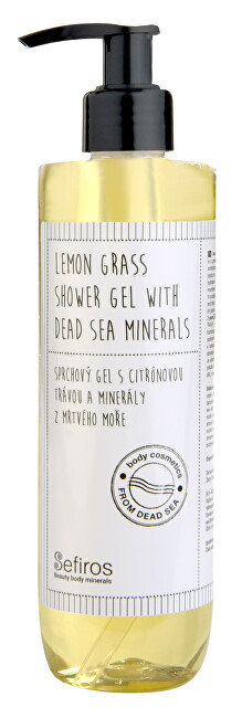 Sefiros Sprchový gél s citrónovou trávou a minerály z Mŕtveho mora (Lemon Grass Shower Gel with Dead Sea Mineral s) 300 ml