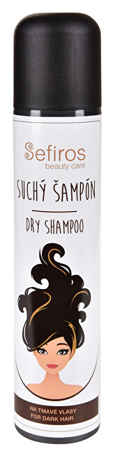 Sefiros Suchý šampón na tmavé vlasy (Dry Shampoo) 200 ml