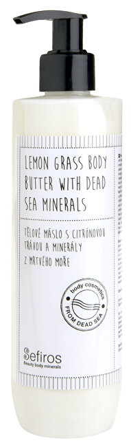 Sefiros Telové maslo s citrónovou trávou a minerály z Mŕtveho mora (Lemon Grass Body Butter with Dead Sea Mineral s) 300 ml