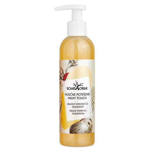 Soaphoria Organický sprchový gél Mliečne potešenie (Organic Body Wash Milky Touch) 250 ml