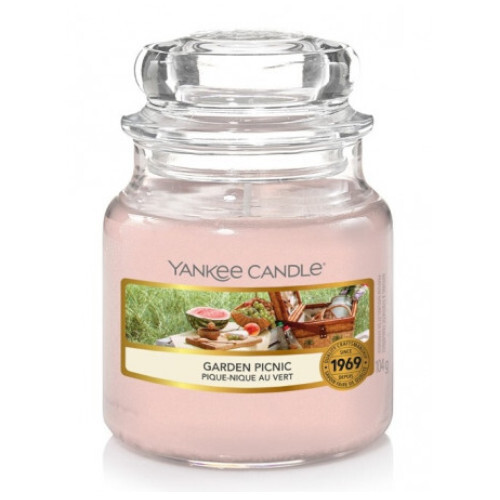 Yankee Candle Aromatická sviečka Classic malá Garden Picnic 104 g