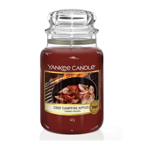 Yankee Candle Aromatická sviečka Classic Crisp Campfire Apples 623 g