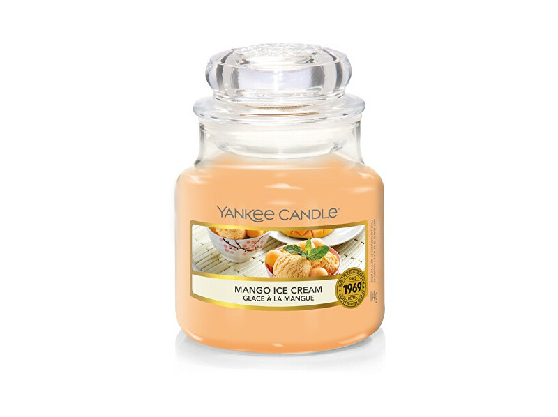 Yankee Candle Aromatická sviečka Classic malá Mango Ice Cream 104 g