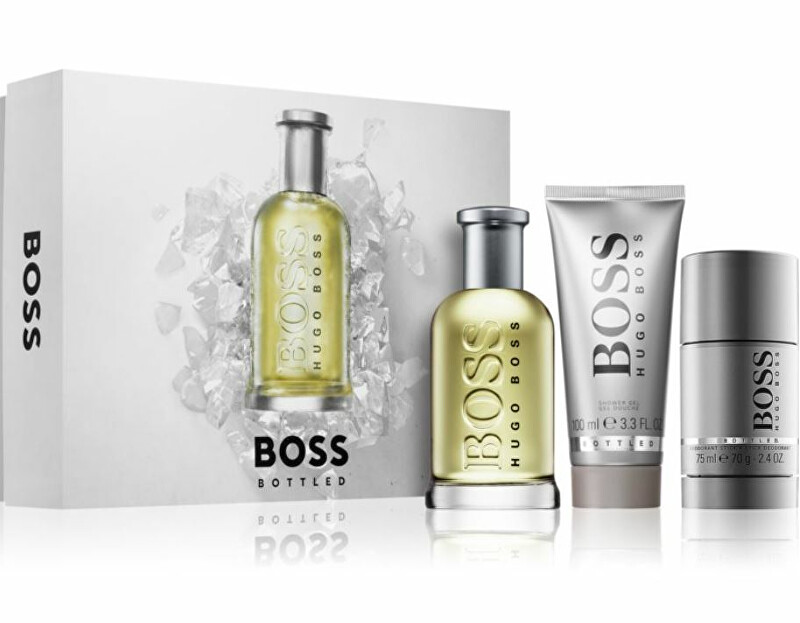 Hugo Boss Boss No. 6 Bottled - EDT 100 ml   sprchový gel 100 ml   tuhý deodorant 75 ml