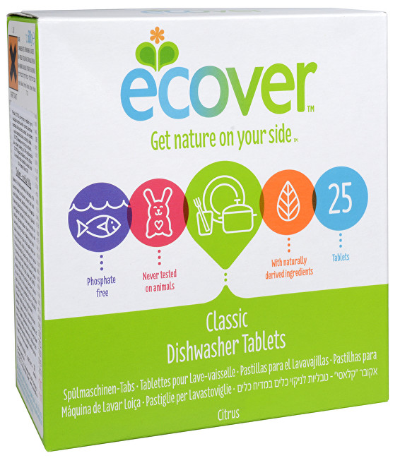 Ecover Tablety do umývačky riadu 25 tbl.