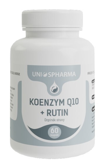 Unios Pharma Koenzým Q10   rutin 60 kapsúl