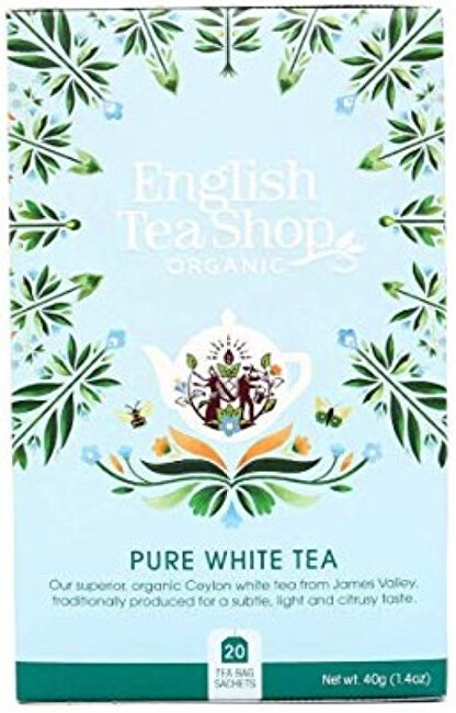 English Tea Shop Čistý biely čaj BIO 20 sáčkov