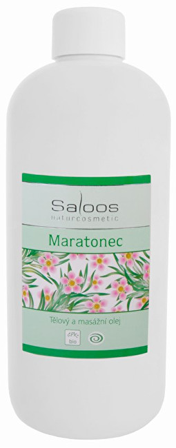 Saloos Bio telový a masážny olej - Maratónec 250 ml