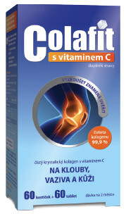 Aurovitas Colafit (čistý kolagén) s vitamínom C 60 kociek   60 tbl.