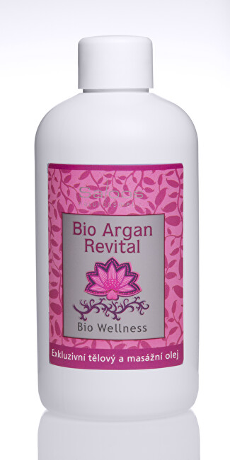 Saloos Bio Wellness exkluzívny telový a masážny olej - Argan Revital 250 ml