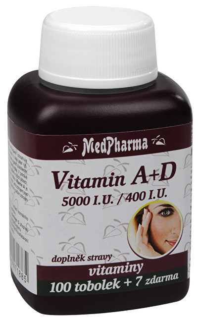MedPharma Vitamín A   D (5000 IU   400 IU) 100   7 tablet ZD ARMA