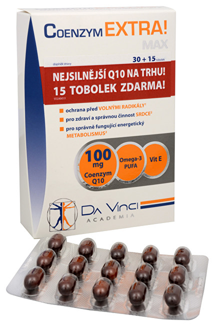 Simply You Coenzym Extra! Max 100 mg 30 tob.   15 tob. ZADARMO