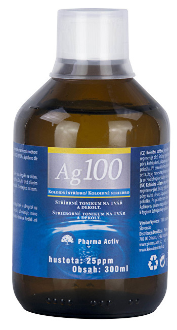 Pharma Activ Koloidné striebro Ag100 (25ppm) 300 ml