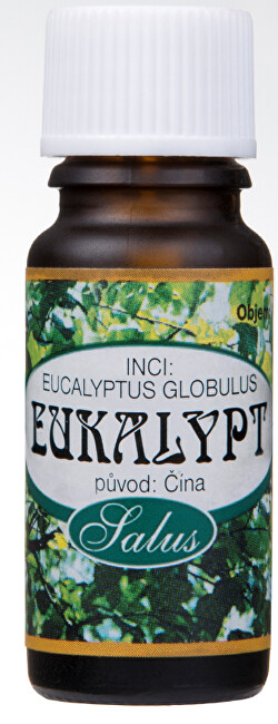 Saloos 100% prírodný esenciálny olej pre aromaterapiu 10 ml Eukalyptus