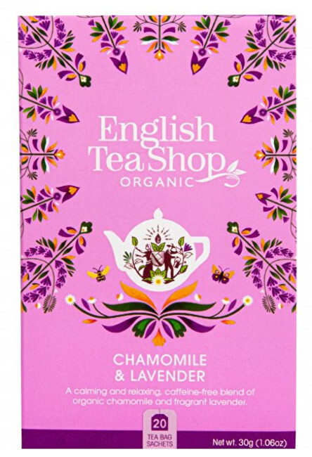 English Tea Shop Harmanček a levanduľa BIO 20 vrecúšok