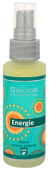 Saloos Natur aróma Airspray - Energia (prírodný osviežovač vzduchu) 50 ml