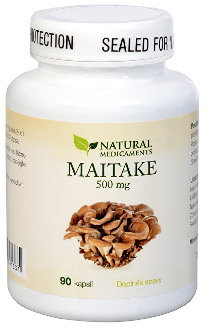 Natural Medicaments Maitake 500 mg 90 kapslí
