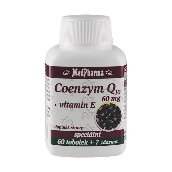 MedPharma Coenzym Q10 60 mg FORTE 60 tob.   7 tob. ZD ARMA