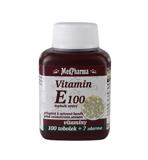 MedPharma Vitamín E 100 mg - 100 tob.   7 tob. ZD ARMA