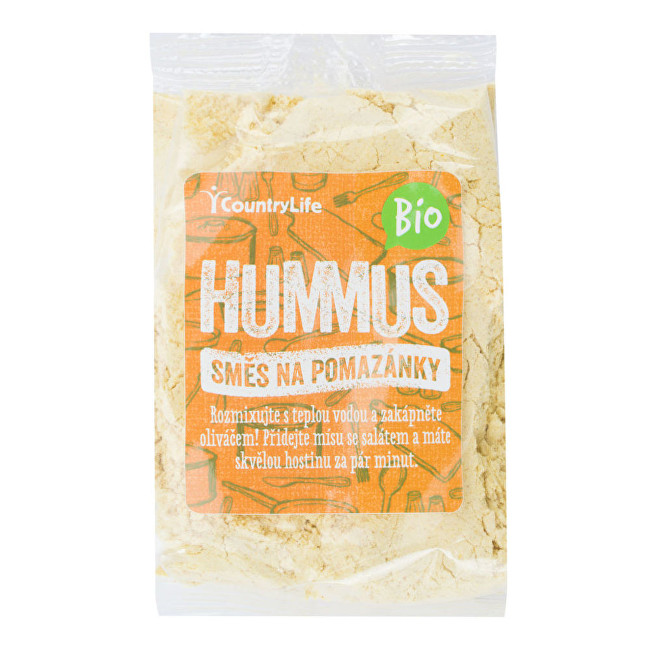 Country Life Hummus zmes na nátierky BIO 200 g
