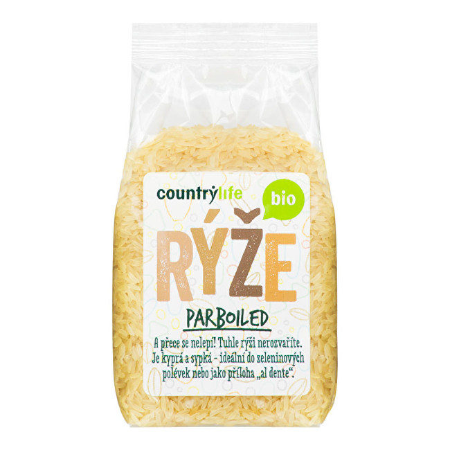 Country Life Ryža Parboiled BIO 0,5 kg