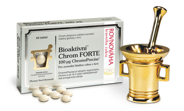 Pharma Nord Bioaktívny Chróm FORTE 100 mcg 60 tabliet