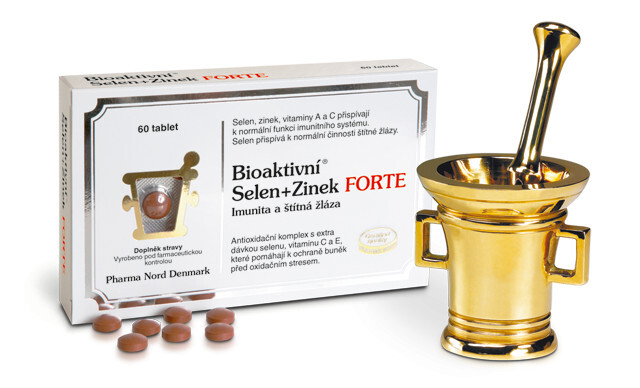 Pharma Nord Bioaktívny Selén   Zinok FORTE 60 tablet