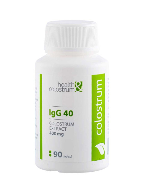 Health&colostrum Colostrum IgG 40 (400 mg) 90 kapsúl