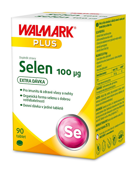 Walmark Selén 100 mikrogramov 90 tbl.