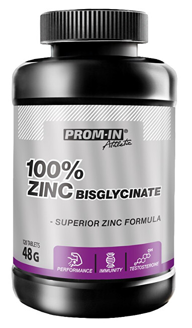 prom-in 100% ZINC Bisglycinate 120 kapslí